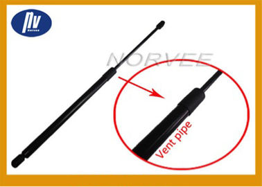 Black Gas Door Struts With Vent Pipe , Truck Cap Gas Struts For Machine