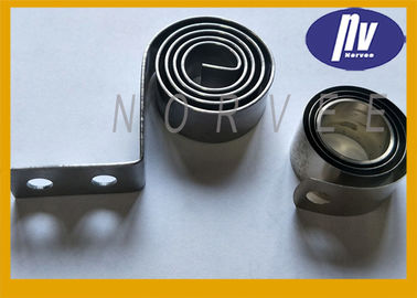 0.01mm Tolerance Flat Torsion Spring , Stainless Steel Flat Spring For Dispenser